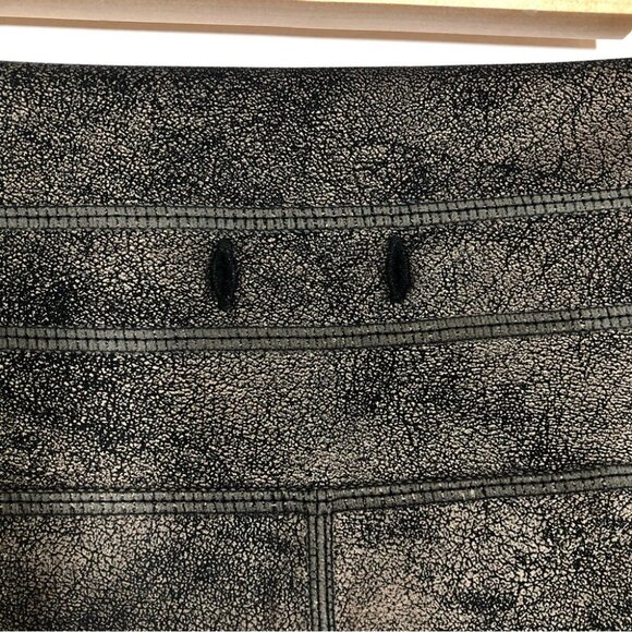 Zyia Active Distressed Copper Luxe Pocket 7/8 Legging Size  4 - Picture 4 of 10